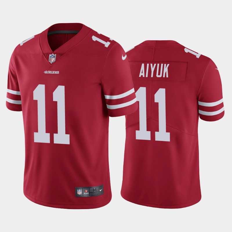 Youth Nike 49ers 11 Brandon Aiyuk Red 2020 NFL Draft First Round Pick Vapor Untouchable Limited Jersey Dzhi,We sell and wholesale Youth Nike 49ers 11 Brandon Aiyuk Red 2020 NFL Draft First Round Pick Vapor Untouchable Limited Jersey Dzhi on line form chian!
